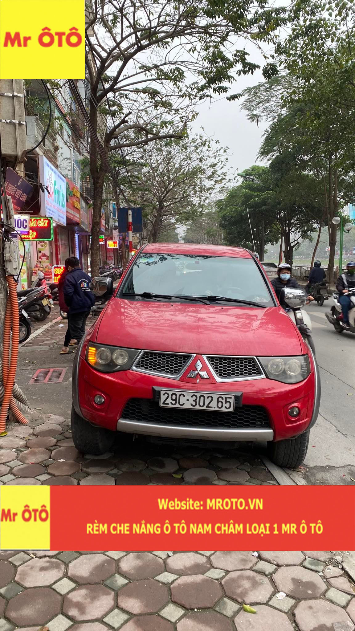 Rèm Che Nắng Xe Mitsubishi Triton 2010-2015 Hàng Loại 1. Cam Kết Vải Dày Dặn, Chuẩn Khít Theo Xe