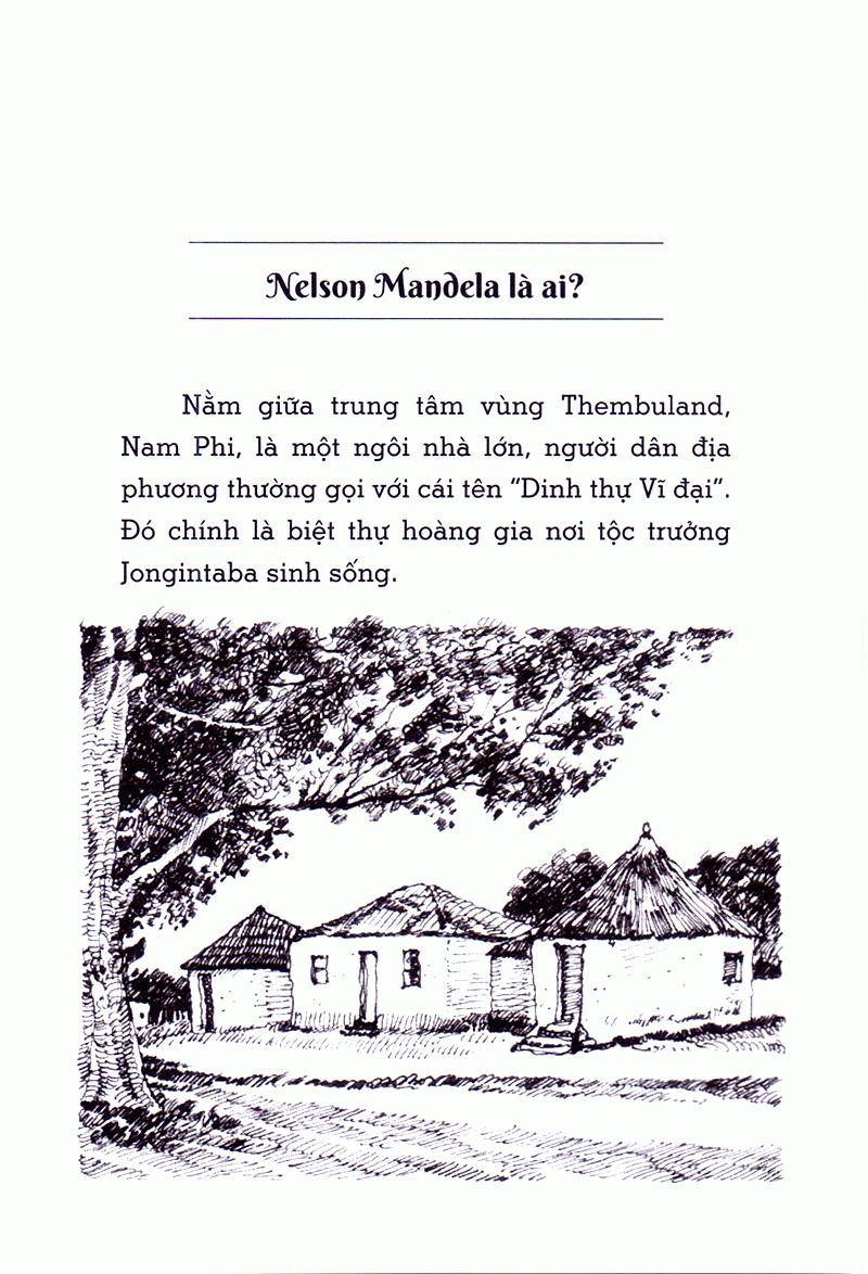 Bộ Sách Chân Dung Những Người Thay Đổi Thế Giới - Nelson Mandela Là Ai?