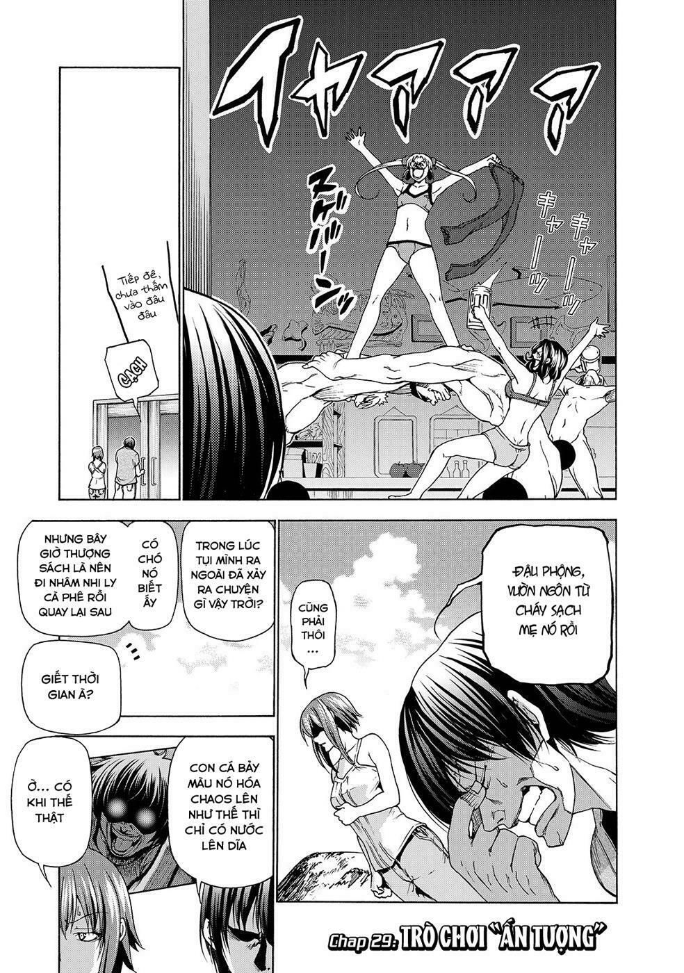 cô gái thích lặn - grand blue chapter 29 4