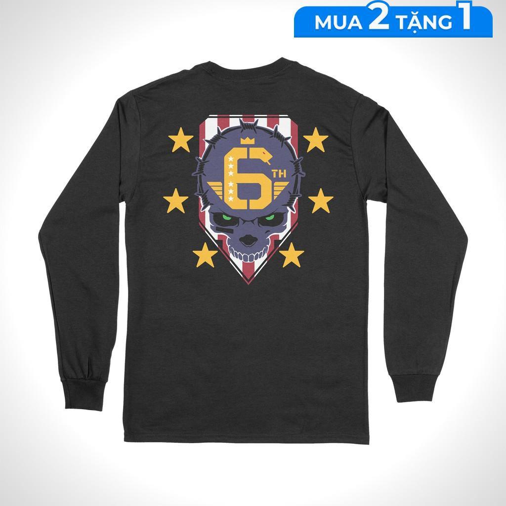 Áo thun dài tay 6th Street - Cyberpunk 2077 Gangs Unisex THE NEXT LEVEL - Cotton 100% nam nữ - DT0052