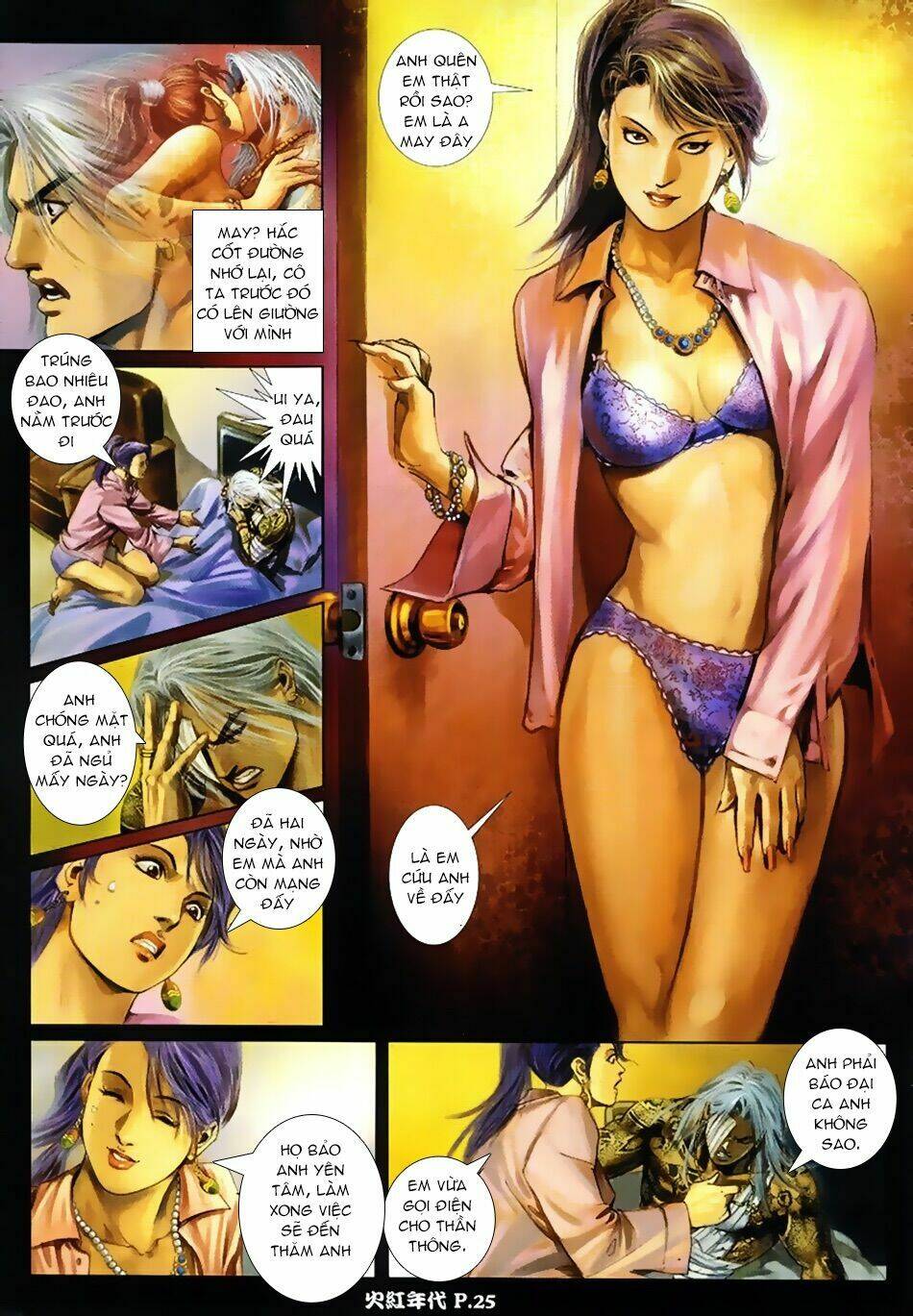 hỏa hồng niên đại hắc cốt đường chapter 19 8