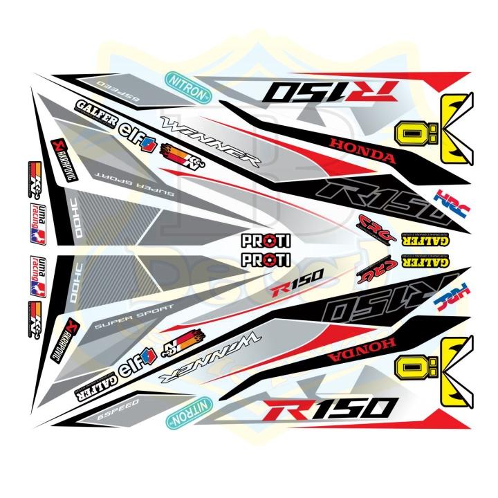 Tem rời dành cho winner R150 trắng