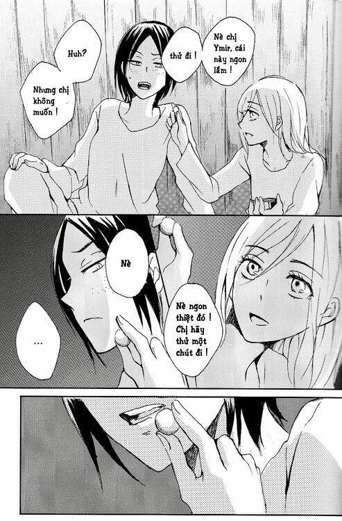 đại chiến titan - doujinshi về các cô gái chapter 50 1