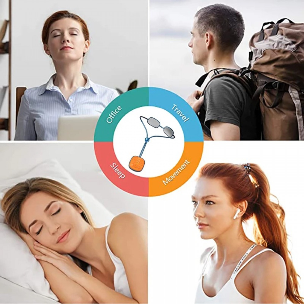 UbodyOasis Máy mát xa cột sống cổ mini Máy mát xa cổ nhiệt độ không đổi thông minh Máy tạo xung chườm nóng Thiết bị vật lý trị liệu vai và cổ