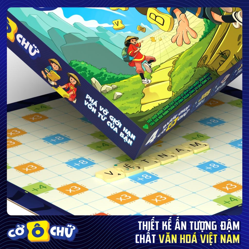 Trò chơi Cờ Ô Chữ - Chiến Thuật Sử Dụng Tiếng Việt Của Ai Cao Hơn Nào. BoardGame Hay Rủ Bạn Chơi Ngay