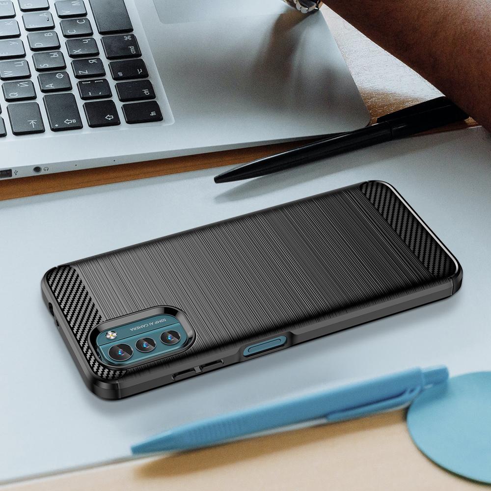 Ốp lưng dành cho Nokia G11 G21 ốp silicone mềm Carbone phay xước chống sốc chống vân tay
