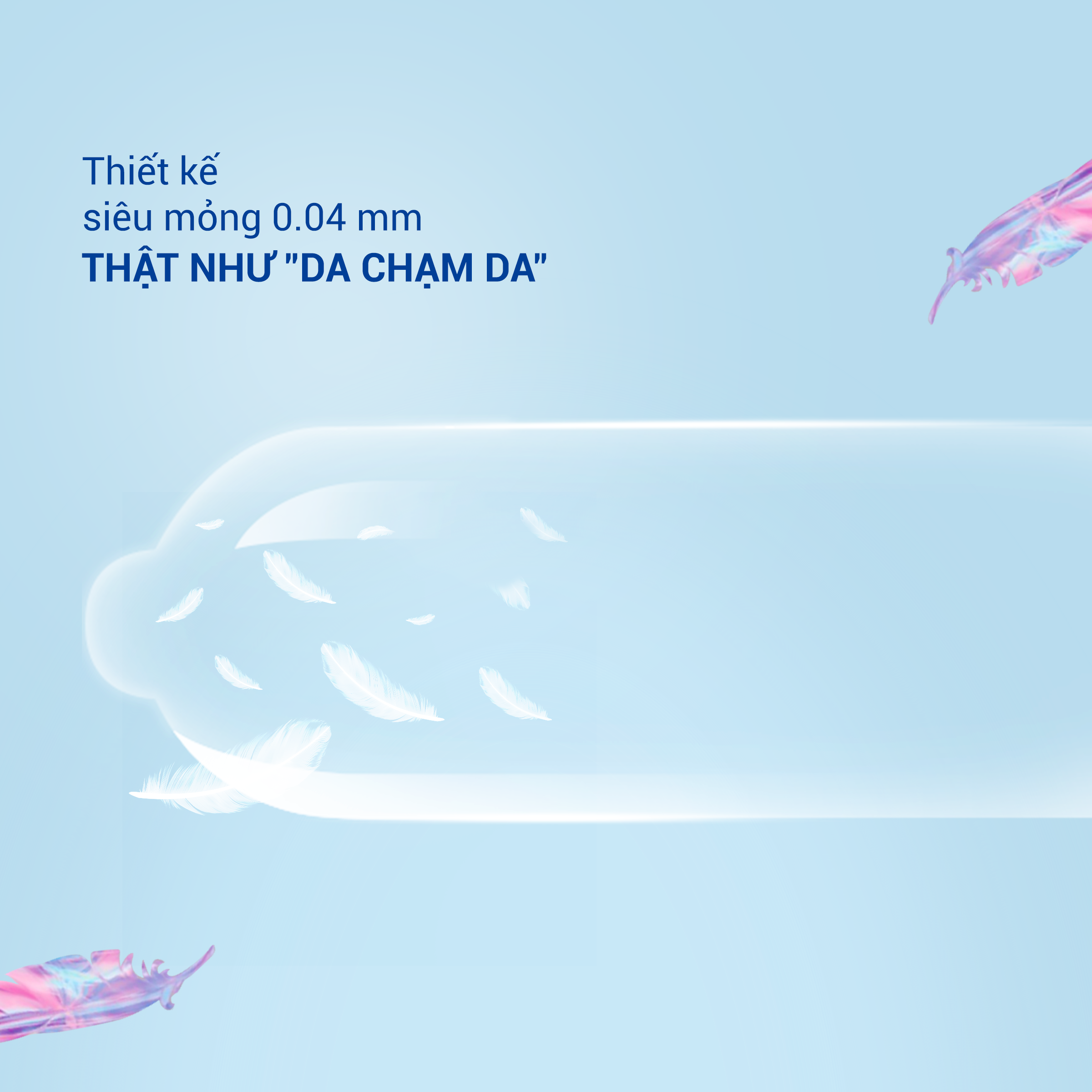 Bao cao su Shell Intense - Siêu mỏng 0.04mm