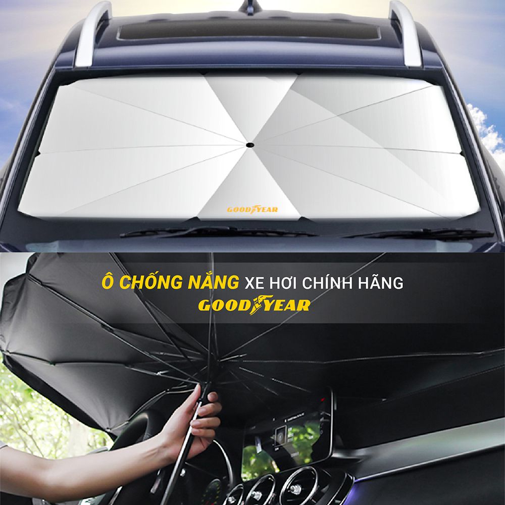 Ô Cách Nhiệt Chống Nắng Kính Lái Ô Tô GoodYear - Hàng Chính Hãng