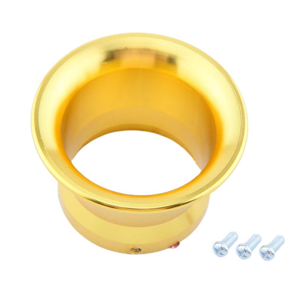 2x 50mm Air Filter Velocity Stack Funnel For PWK24 PWK26 Carburetor Intake