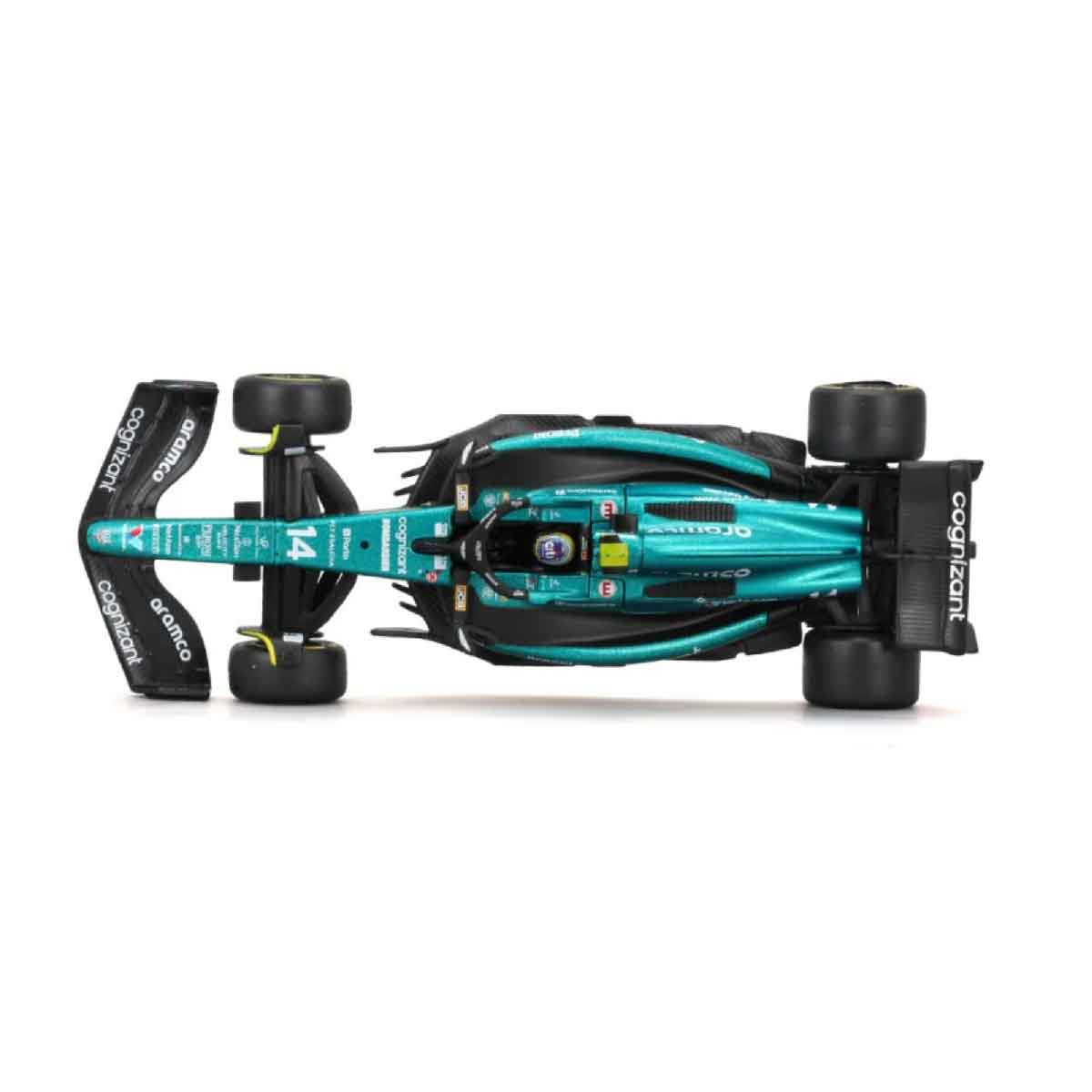 Đồ Chơi Xe Đua F1 1:43 Aston Martin Aramco Cog Team AMR23 (2023) MAISTO 14/18-38090
