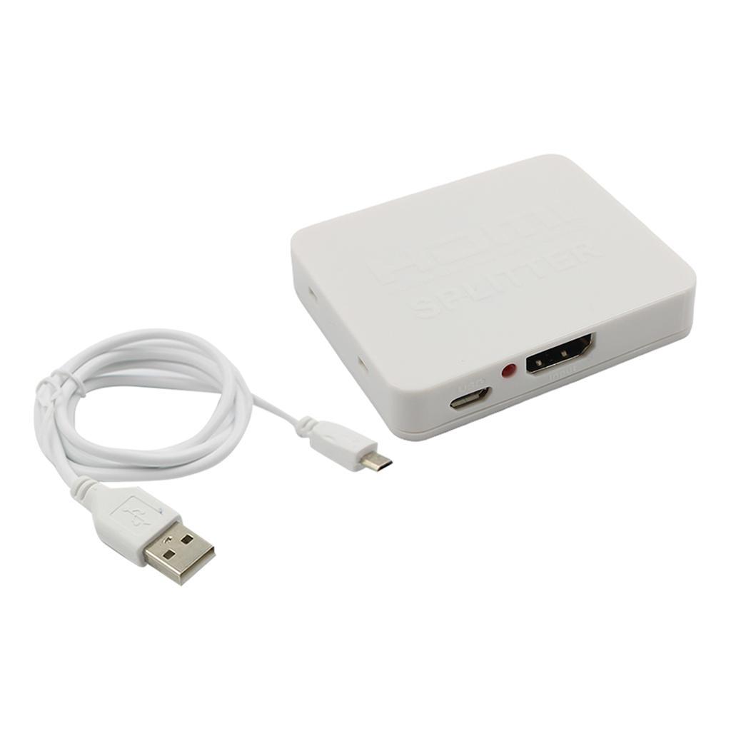 Splitter 1  4K 3D Signal Amplifier 1080P for Dual Monitor