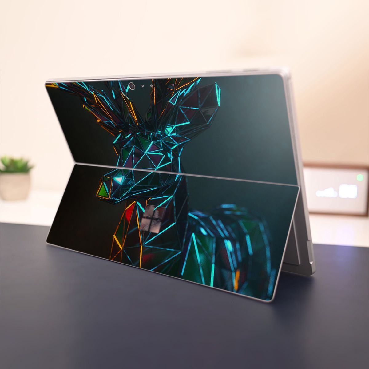 Skin dán hình 3D Green cho Surface Go, Pro 2, Pro 3, Pro 4, Pro 5, Pro 6, Pro 7, Pro X