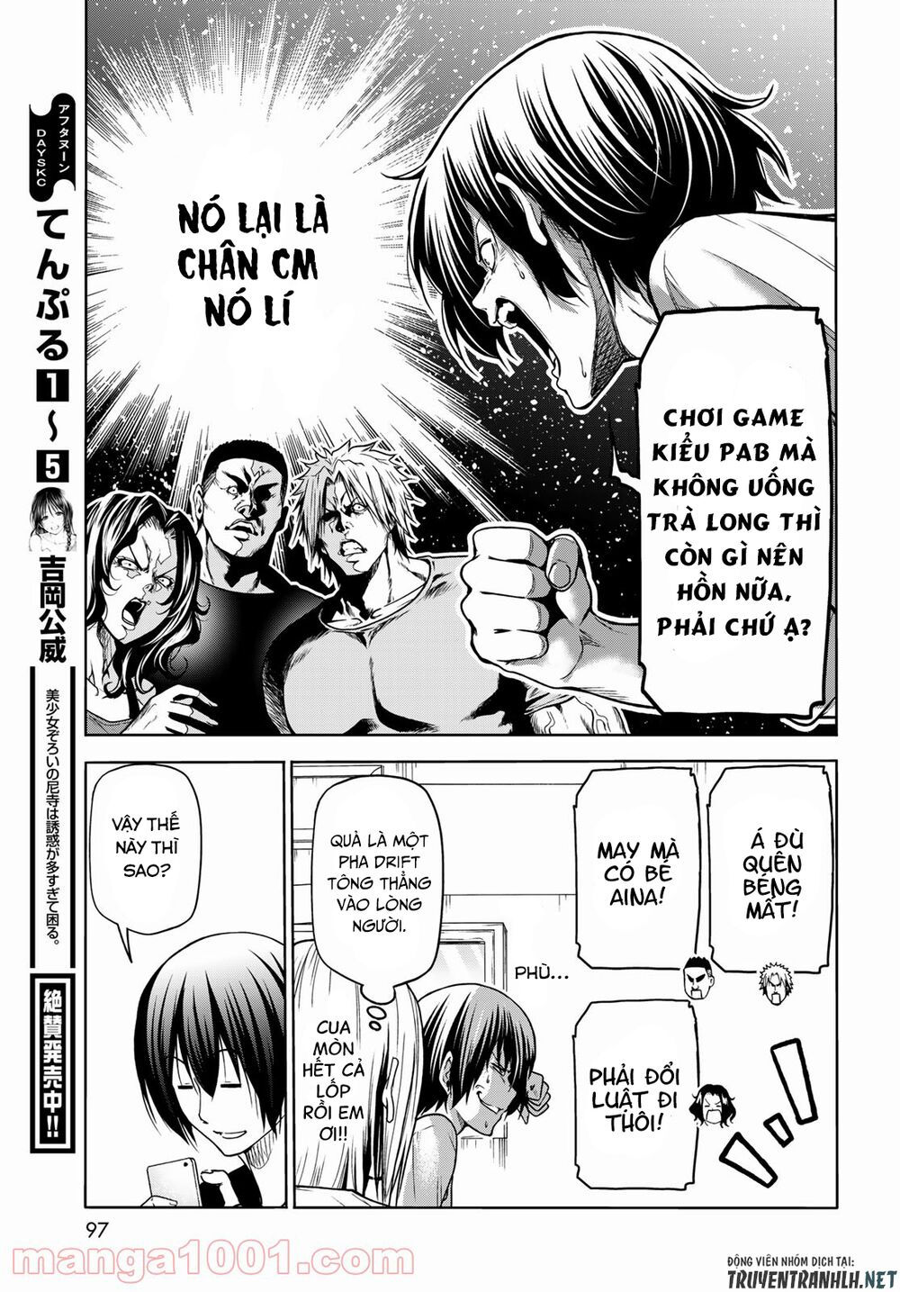 cô gái thích lặn - grand blue chapter 70 8