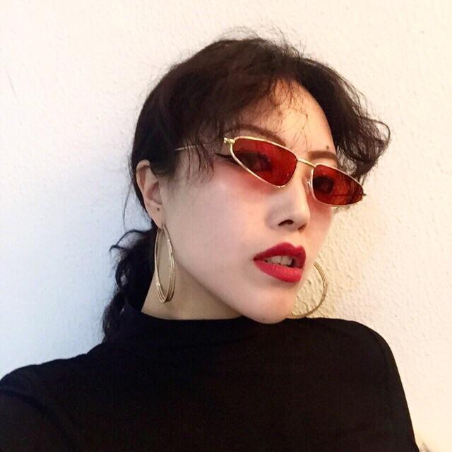 Kính thời trang nữ hàn quốc, kính đi biển, kính chụp ảnh retro mắt mèo phong cách ulzzang hàn quốc Maxshop Độc