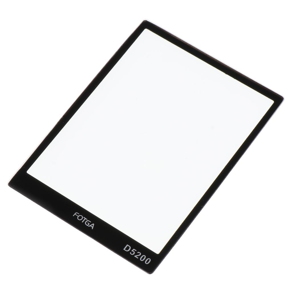 8H Tempered Glass LCD Screen Protector Film for D5200 Digital Camera