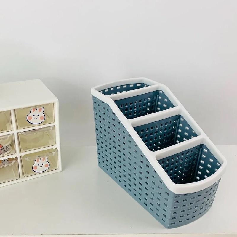 KHAY ĐỰNG DỤNG CỤ HỌC TẬP 4 NGĂN VIỆT NHẬT 5696 KHAY ĐỰNG ĐỒ TIỆN ÍCH - TADAHOME