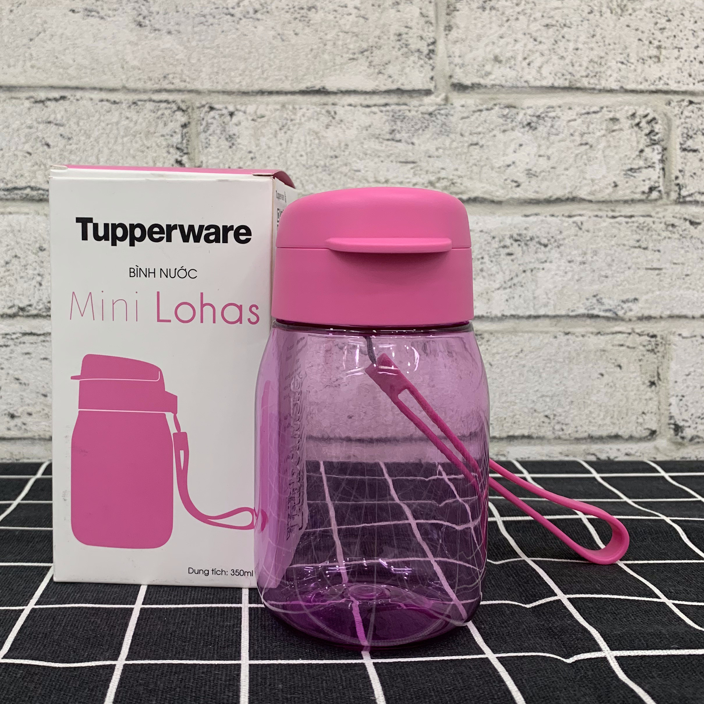 Bình nước Tupperware Mini Lohas 350ml