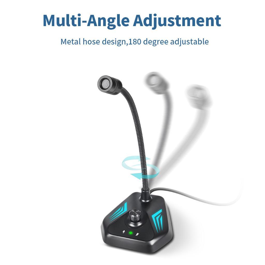 USB Computer Microphone for Windows Laptop Mic for Chatting PC Laptop