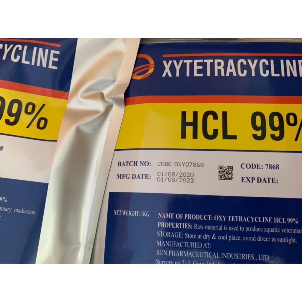 Combo 5 gói Oxytetracycline 70% tri bệnh đường ruột, kém ăn, chậm lớn chuyên dùng cho thủy sản.