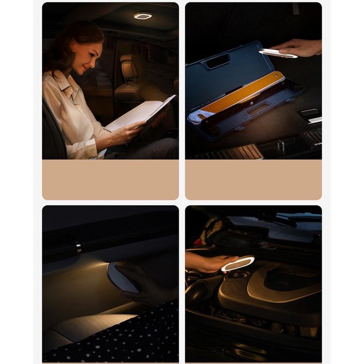 Đèn Led âm tường, tủ, bàn đọc sách Baseus - Đèn nóc ô tô đọc sách đa năng