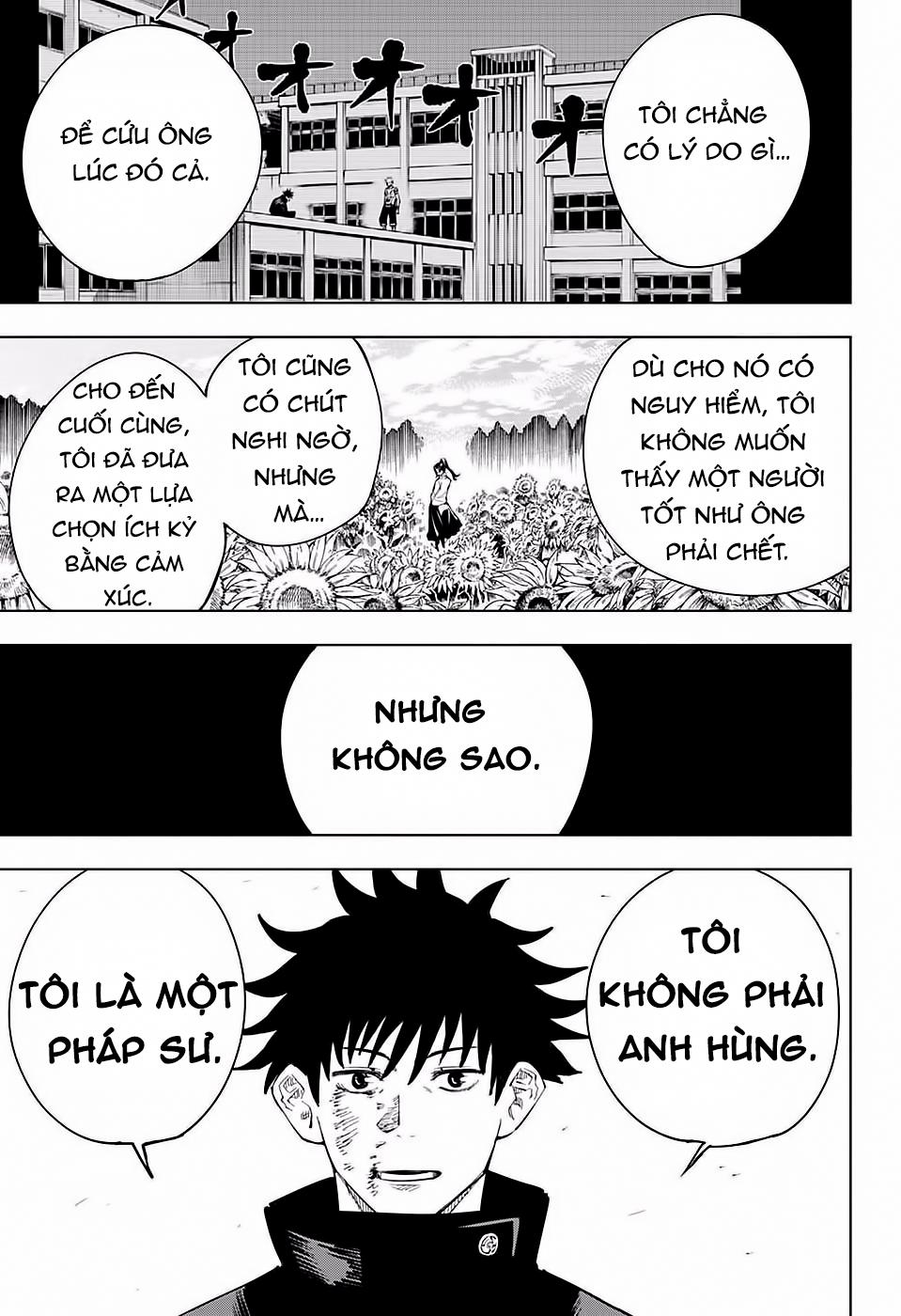 jujutsu kaisen - chú thuật hồi chiến chapter 9 20