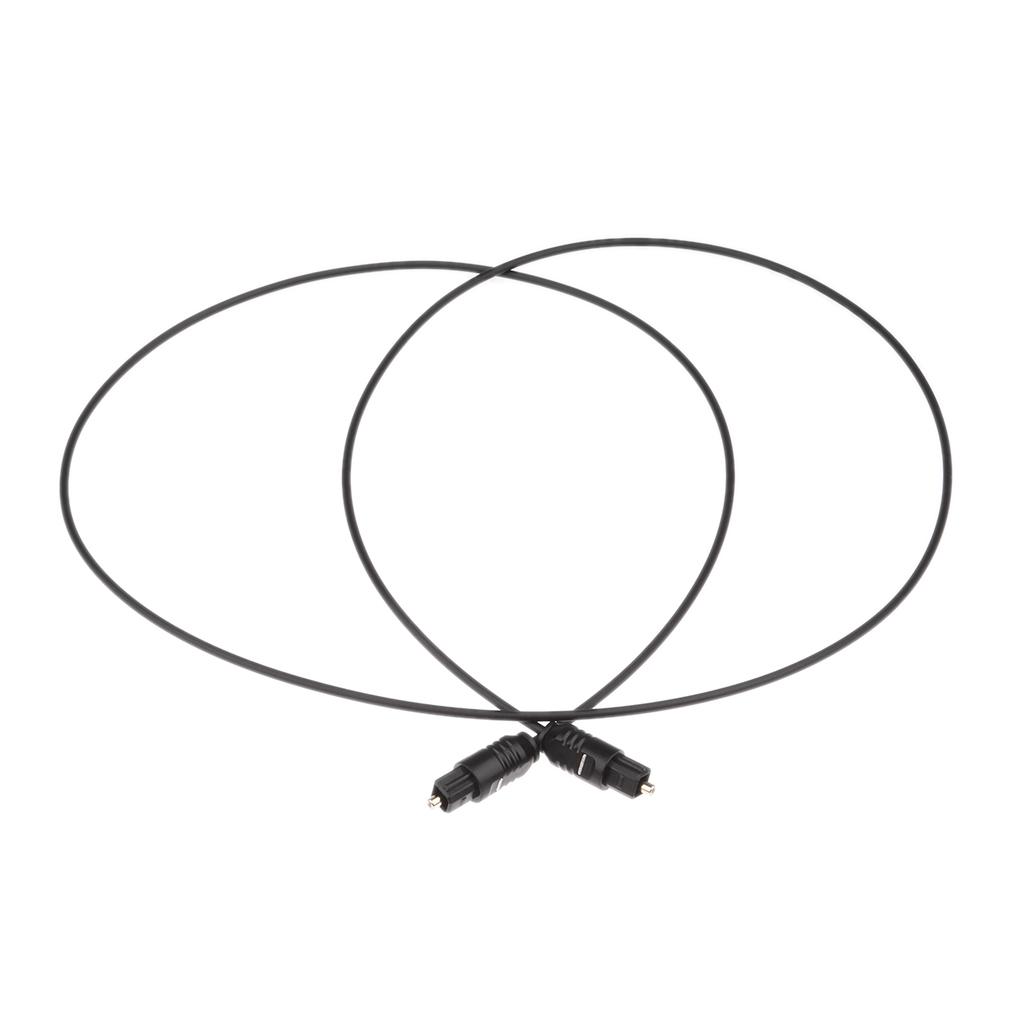OD2.2 Digital Fiber Optical Audio VCR CD MD DVD TosLink Cable Lead Cord