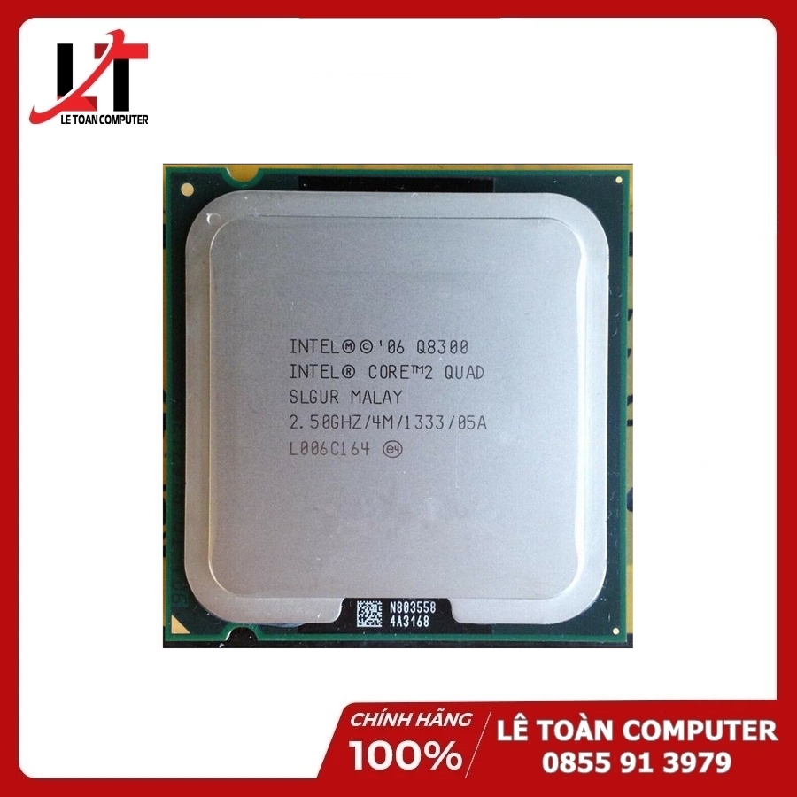 Cpu Intel Core2 Quad Q8300 @ 2.50GHz Socket 775 - Hàng chính hãng