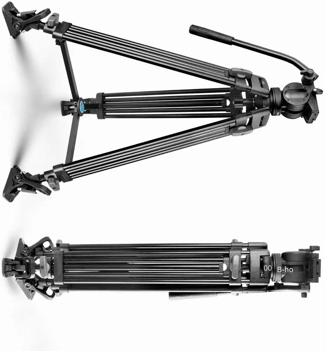 Đảm bảo chất lượng chụp ảnh chuyên nghiệp chân máy ảnh micro-SLR camera chân máy di động chim giảm chấn thủy lực đầu khung