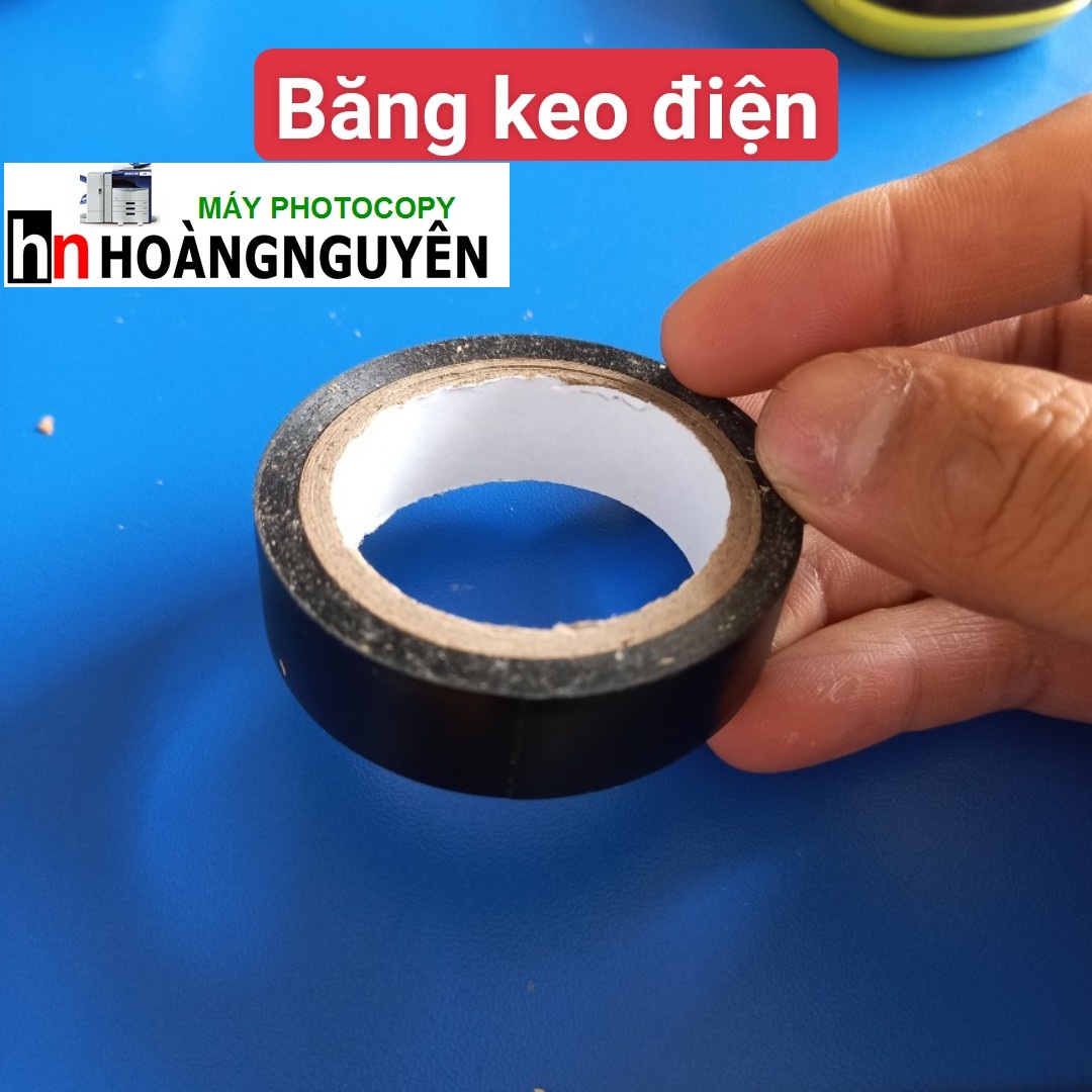 BĂNG KEO ĐIỆN 01 ĐEN NHỎ  10mm*5m