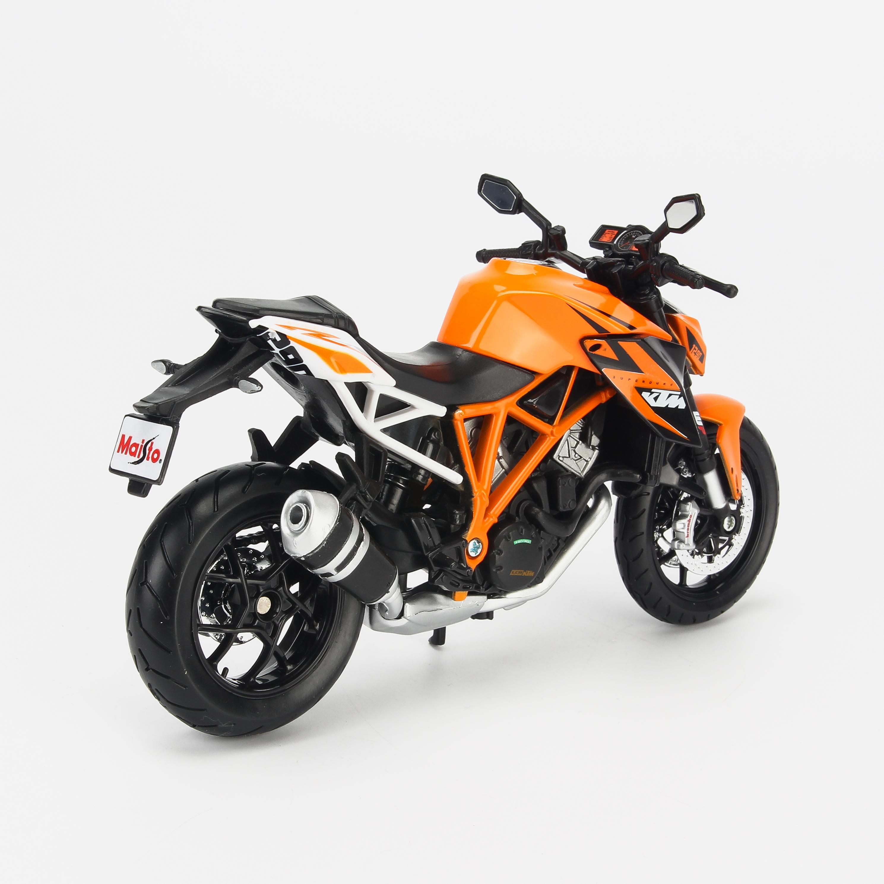 Mô Hình Xe KTM 1290 Super Duke Orange 1:12 Maisto MH-31101(20-13065)