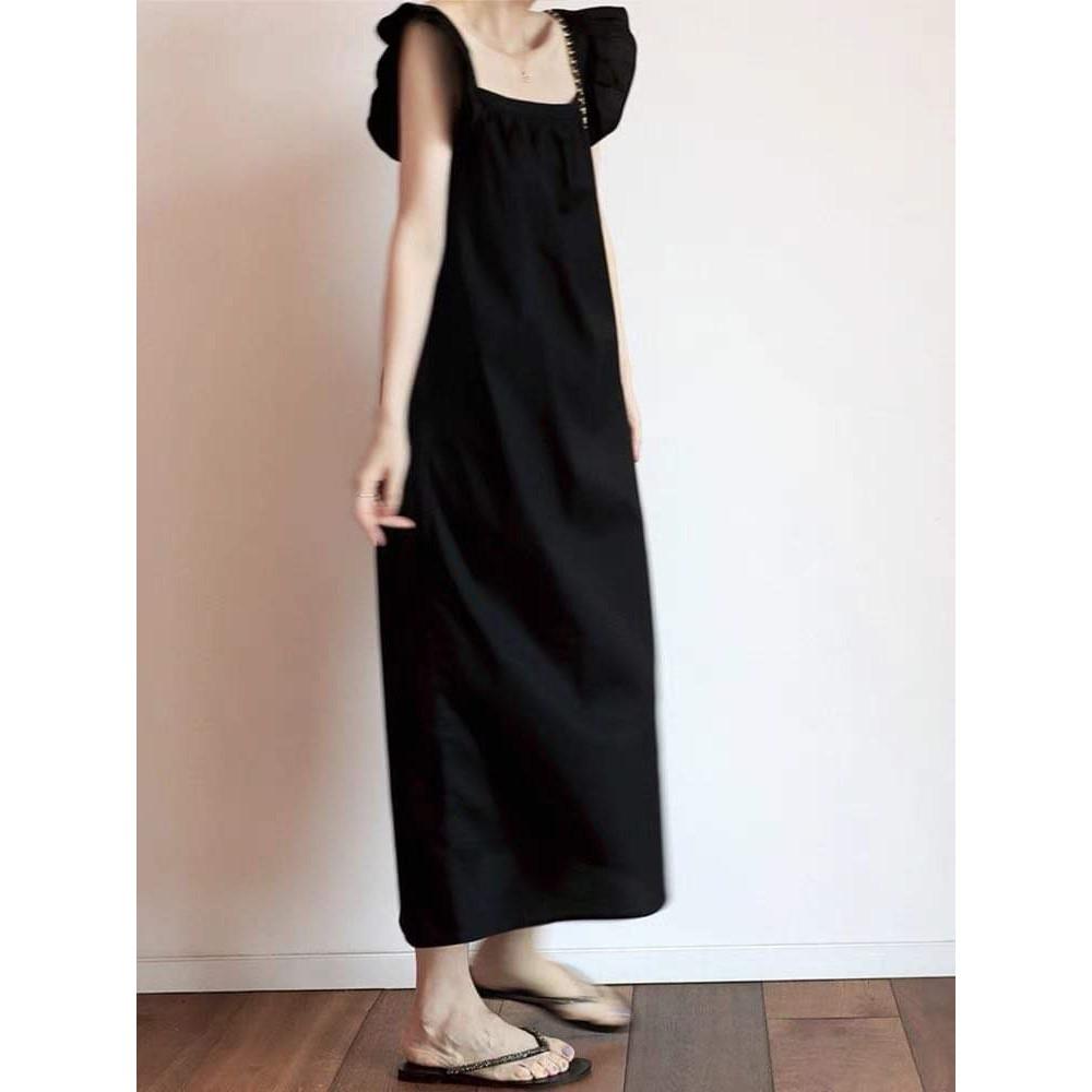Đầm tay bèo dáng suông wabisabi S1