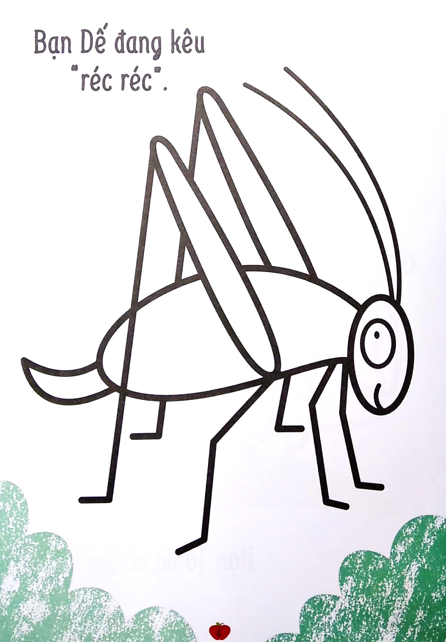 Cuốn Sách Tô Màu Đầu Tiên Của Tớ - Côn Trùng