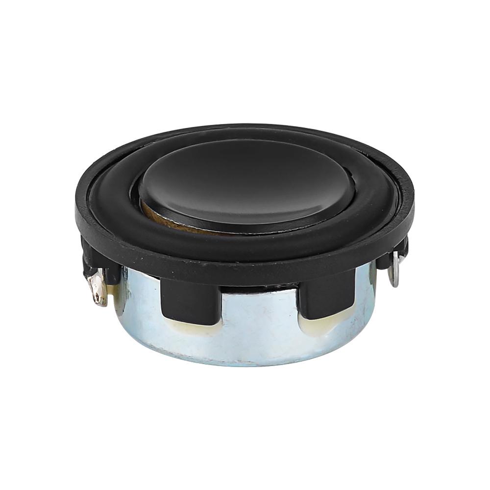 Aiyima 2pcs loa mini 1 inch 4 8 ohm 3W 28mm Full Range Sound Midrange Bass PU Side Loa Bluetooth Ultra-SUS Color: 28mm 8 ohm speaker