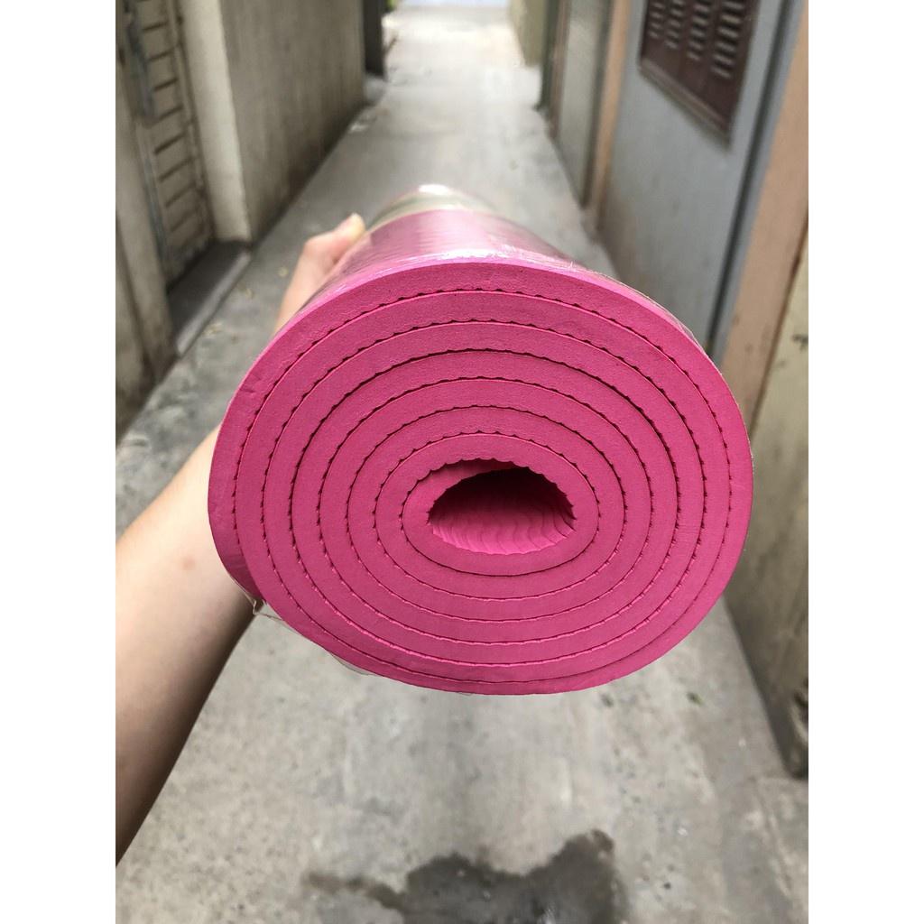 THẢM YOGA 1 LỚP 6MM HOA VĂN