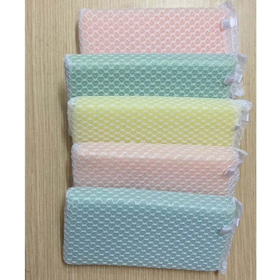 Bộ 2 set mút phủ lưới vệ sinh bát đĩa an toàn - Hàng nội địa Nhật