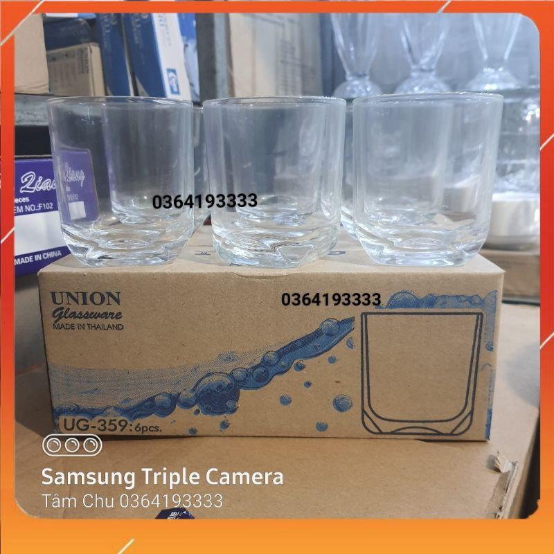 Cốc Thủy Tinh UG 359 Thái 220ml 6 chiếc - loại đẹp