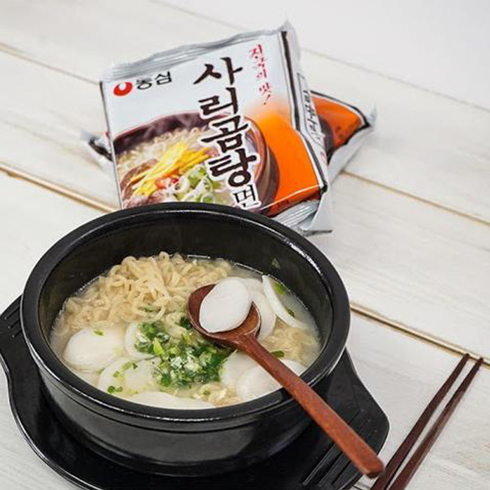 Combo 5 Gói Mỳ Bò Jinkuk Sarigom Nongshim Hàn Quốc (110 gam/ gói)