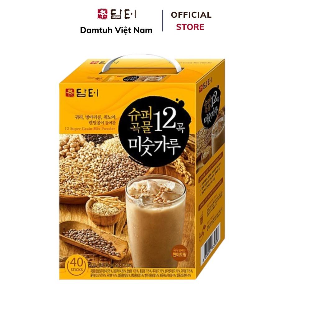 Ngũ Cốc 12 Loại Hạt Damtuh Hàn Quốc - Hộp 40 Gói