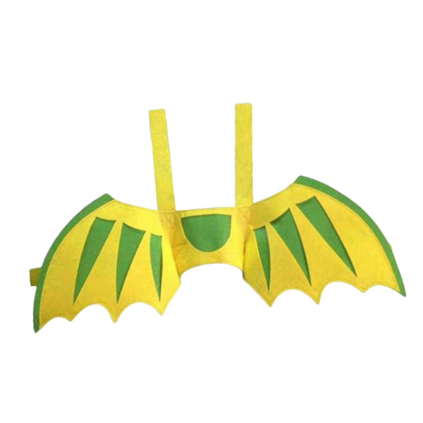 Dragon  for Cats Dinosaur Wing Kitten Animal Theme Halloween Costumes