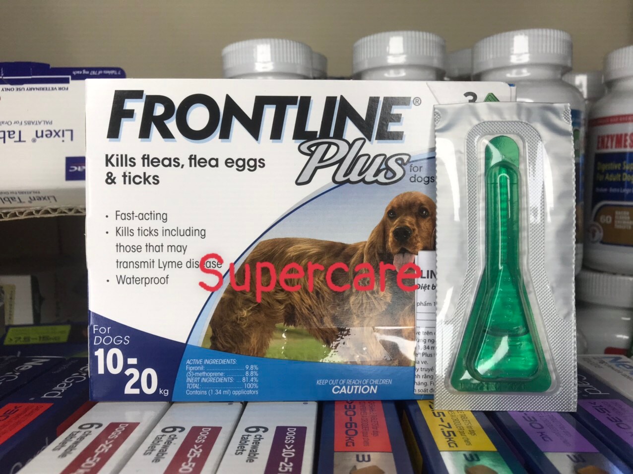 1 Tuýp Frontline Plus Nhỏ Gáy Ve Bọ Chét Chó 10-20kg