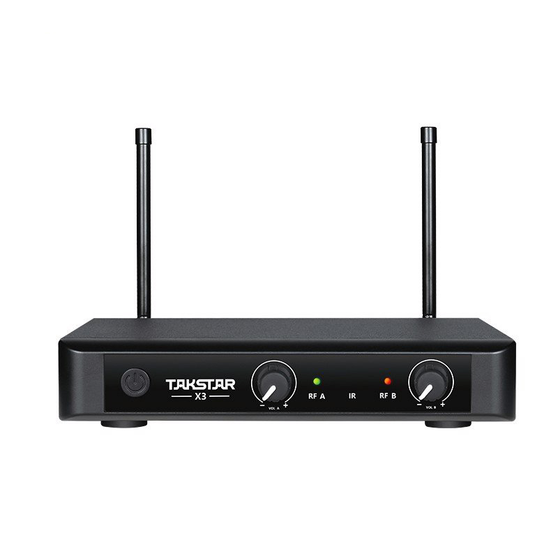 Takstar X3PP - Micro Không Dây UHF Cho Giảng Dạy, Phát Biểu, Sân Khấu, Phạm Vi Hoạt Động 50m - Hàng Chính Hãng