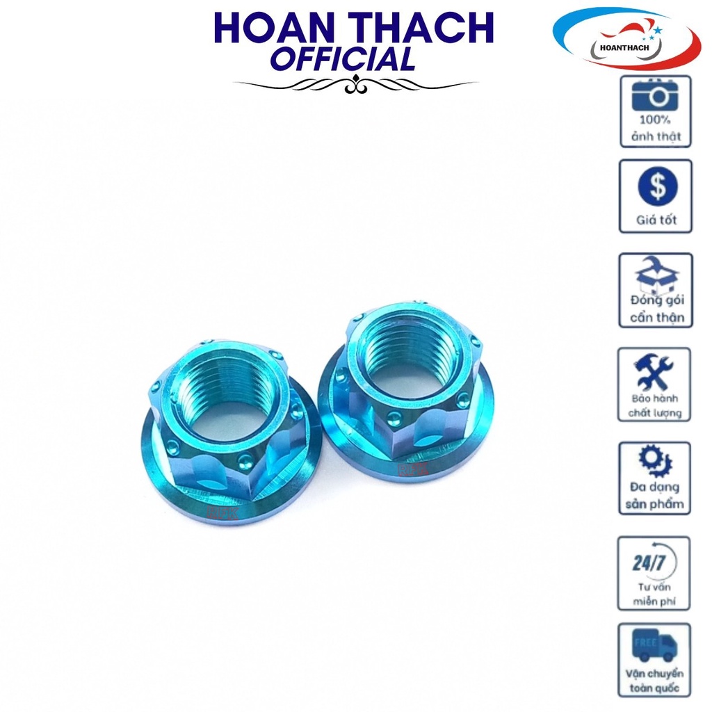 2 Ốc Tán Titan Gr5 10Li Xanh Lục Bảo dùng cho nhiều dòng xe SP000020