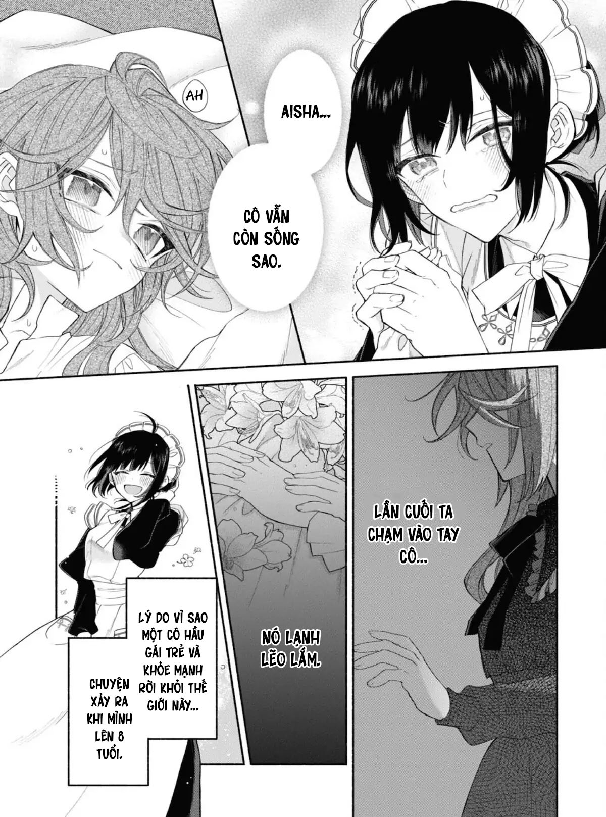 vì đã trở về thân phận ác nữ nên tôi nghĩ mình sẽ chạy trốn khỏi hoàng tử CHƯƠNG 3 5