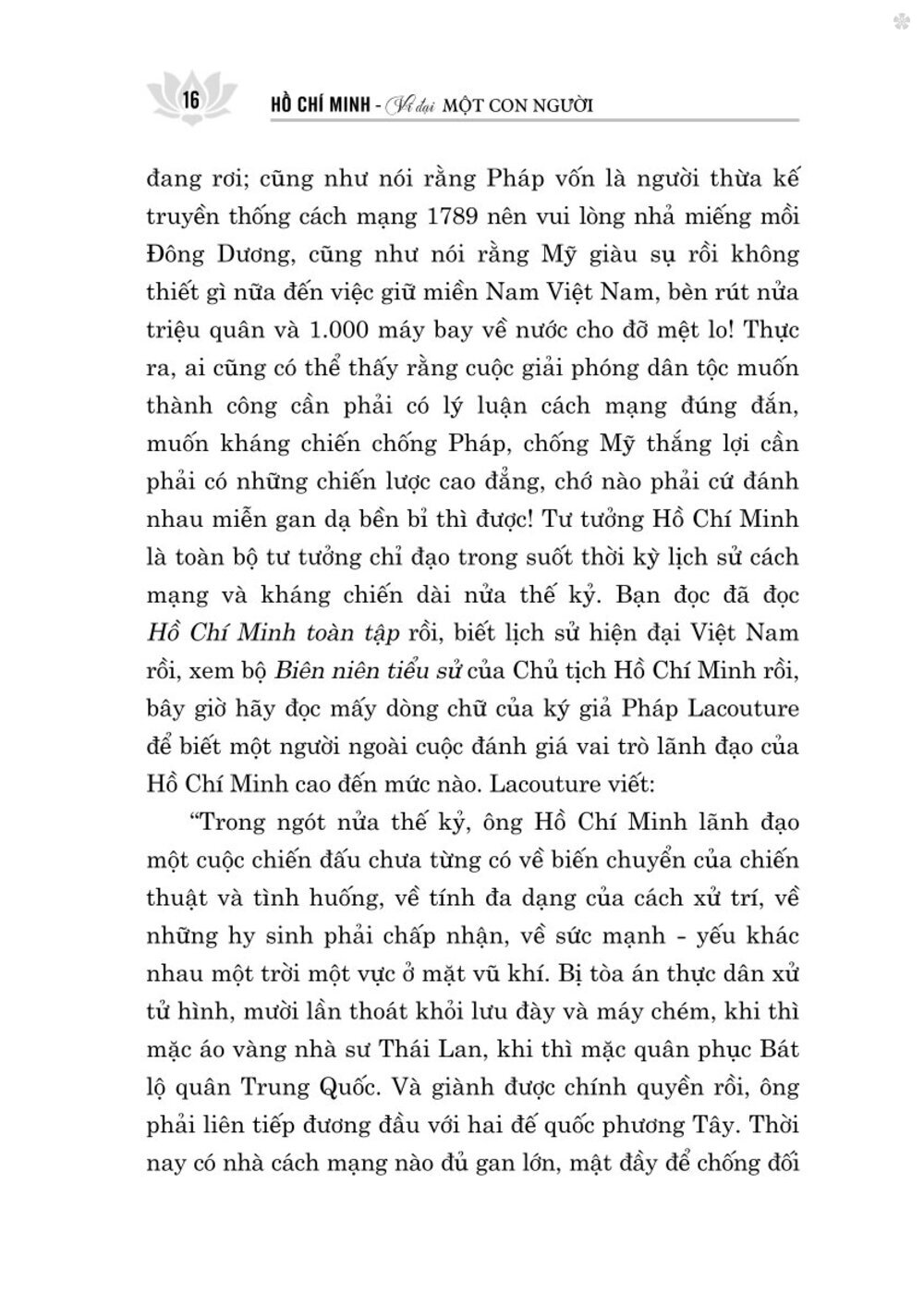 Hồ Chí Minh vĩ đại một con người (Tái bản, có chỉnh sửa) bản in 2025