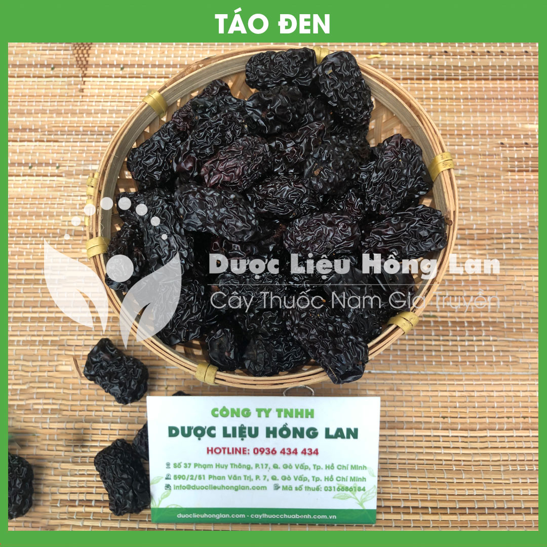 1kg Quả Táo Đen sấy khô loại 1