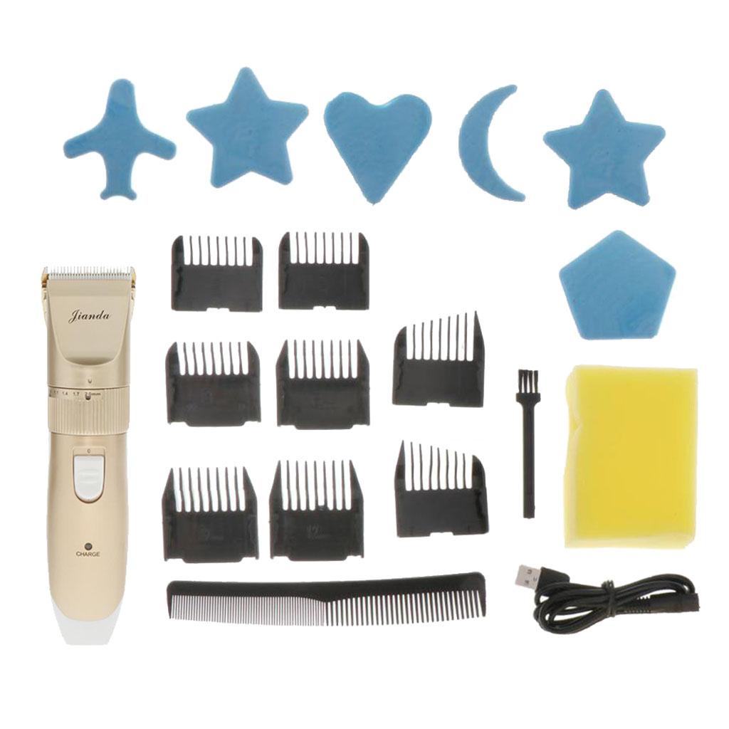 Men Electric Hair Clipper Hair Cut Shaver Barber Shop Home Rechargeable Trimmer