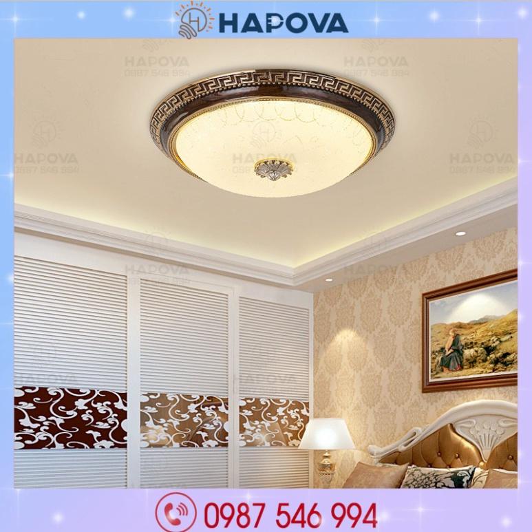 Đèn mâm ốp trần cổ điển HAPOVA C022