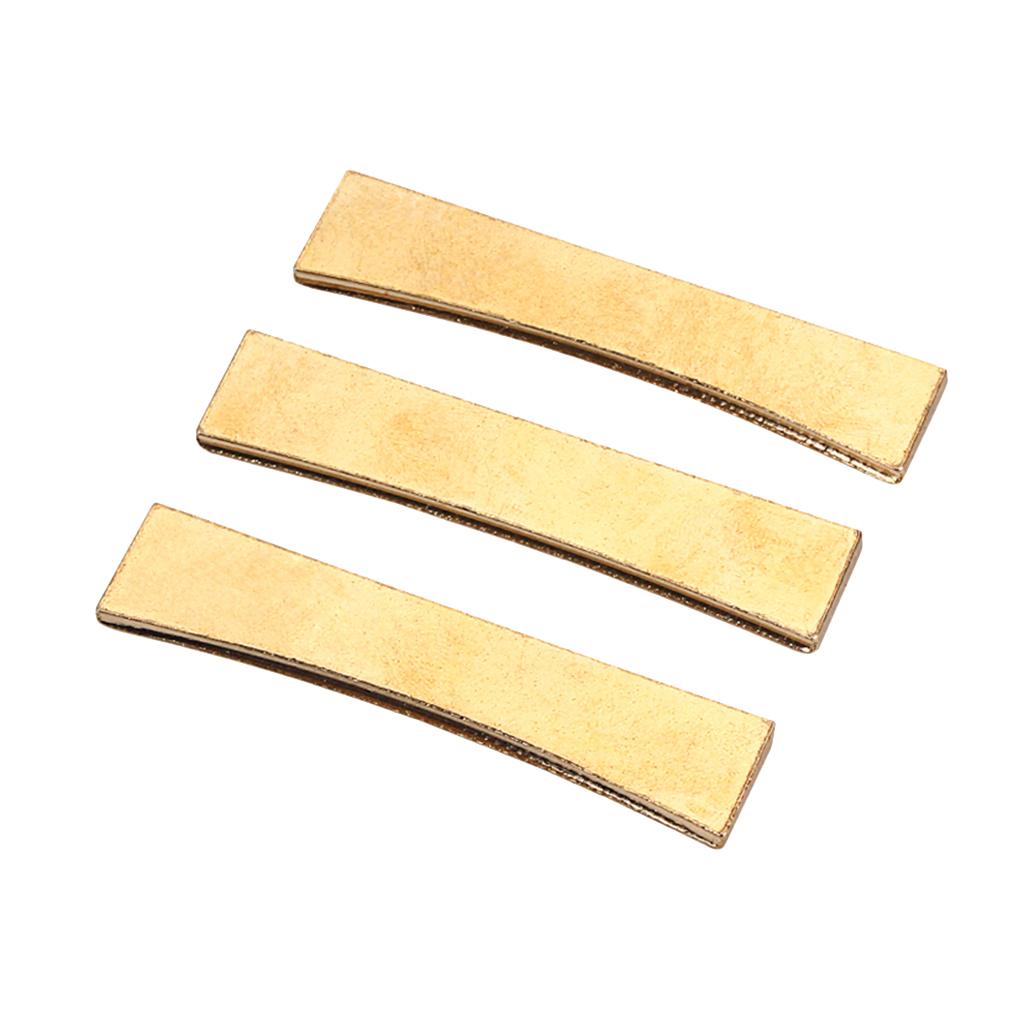 3 Ghita Điện Công Cụ Sửa Chữa Kim Loại Fretboard Báo Chí Caul Miếng Vàng