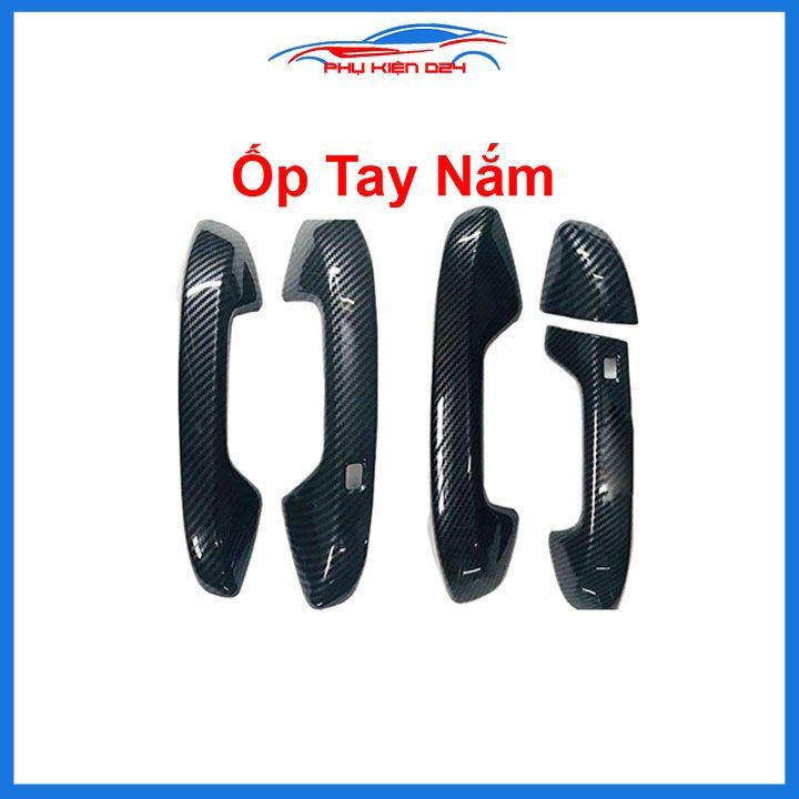Ốp tay hõm Sonet 2021-2023 vân Cacbon bảo vệ chống trầy cửa xe