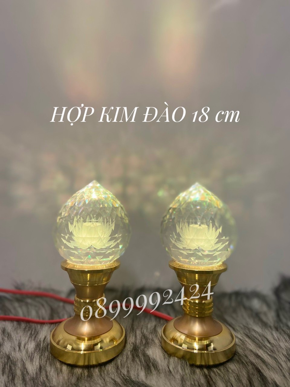 ĐÈN THỜ PHA LÊ CAO CẤP ĐÀO 18CM , 22CM , 27CM , 33CM
